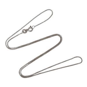 Box Chain Necklace | Vintage Indian Sterling Silver 925 18"